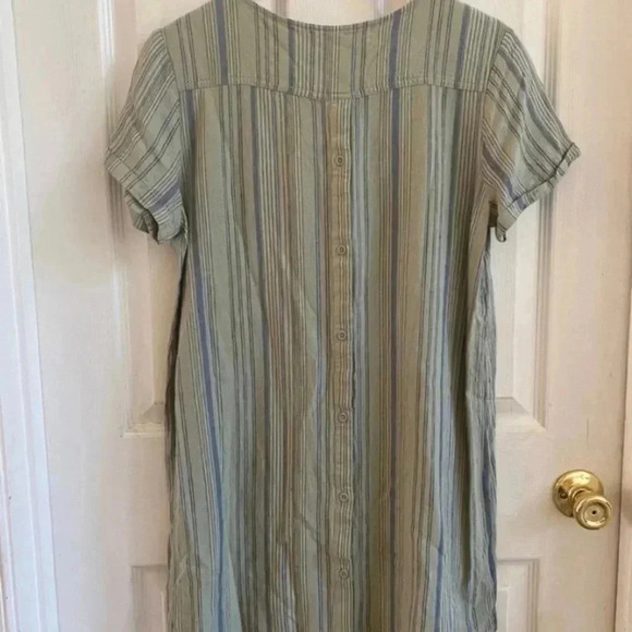 Cloth and Stone Linen Blend Shift Dress - Picture 4 of 5